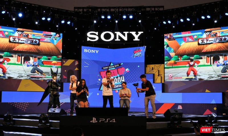 Thi đấu game ngay trên sân khấu