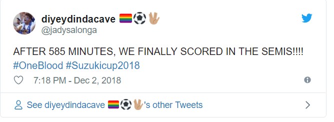 Sau 585 phút, cuối cùng chúng ta cũng ghi được bàn thắng ở vòng bán kết Sau 585 phút, cuối cùng chúng ta cũng ghi được bàn thắng ở vòng bán kết