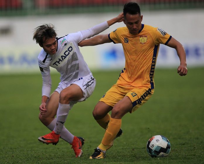 Chủ nhà Thanh Hóa đang khát khao có chiến thắng đầu tiên của mùa giải (ảnh: VPF)