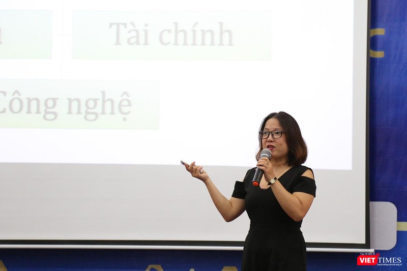 Bà Hoàng Thị Bích Hạnh – Phó trưởng phòng Nghiên cứu kinh tế và Chính sách, Viện Công nghiệp phần mềm và Nội dung số Việt Nam