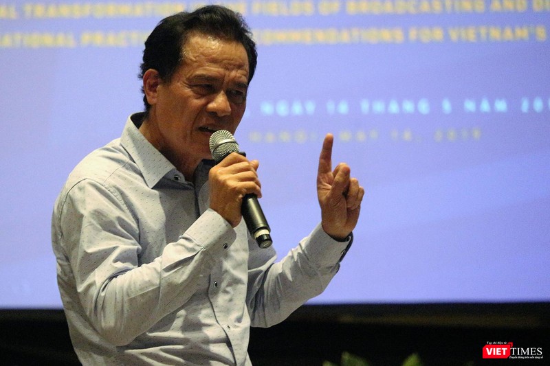 Ông Trần Văn Úy, Chủ tịch Hiệp hội Truyền hình trả tiền