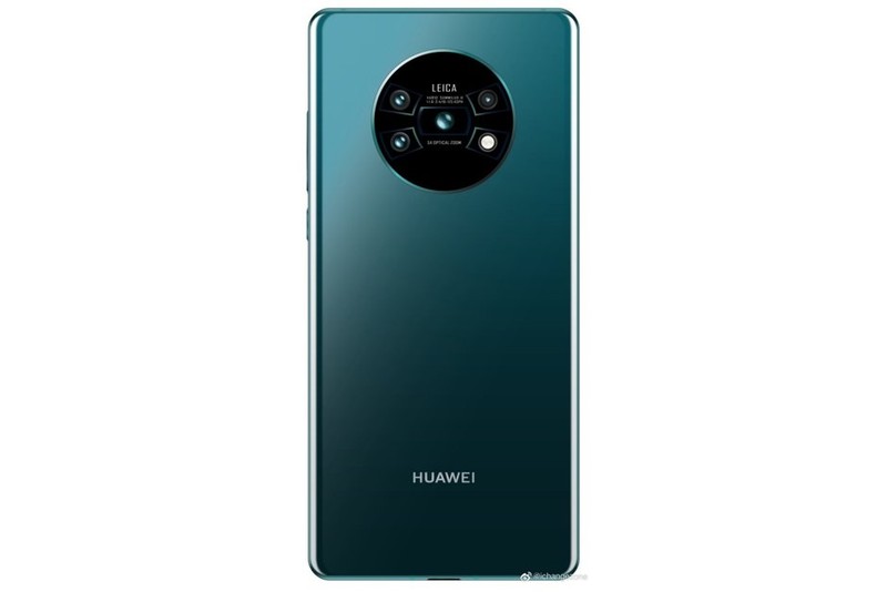 hình ảnh chiếc Mate 30 rò rỉ trên mạng xã hội Weibo