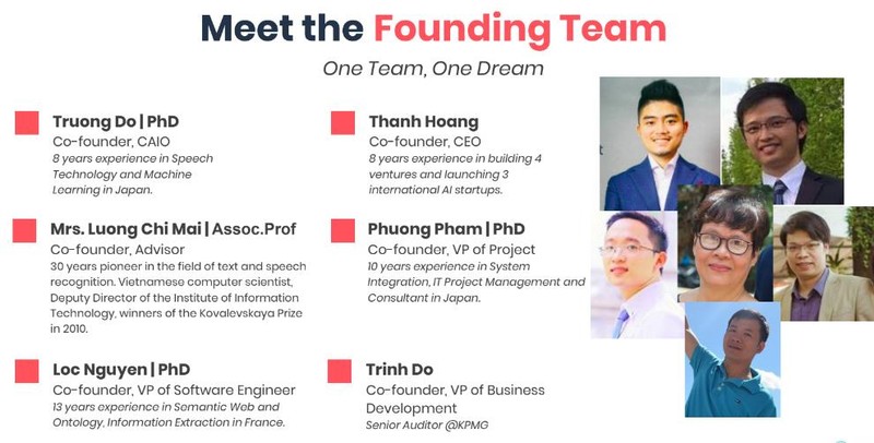 Các thành viên sáng lập VAIS