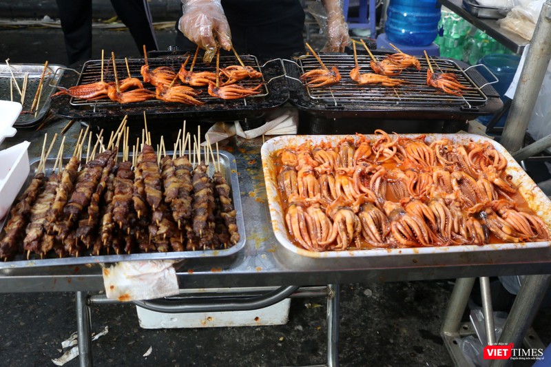 Món bạch tuộc nướng thơm phức