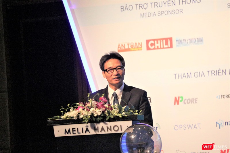 Phó Thủ tướng Vũ Đức Đam phát biểu tại sự kiện