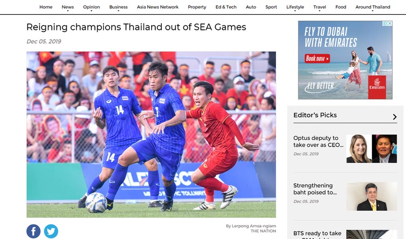 Bài viết trên tờ Nation (Thái Lan) Bài viết trên tờ Nation (Thái Lan)