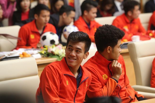Tiến Linh và Đức Chinh, 2 tiền đạo của U22 Việt Nam (ảnh: ĐSPL) Tiến Linh và Đức Chinh, 2 tiền đạo của U22 Việt Nam (ảnh: ĐSPL)