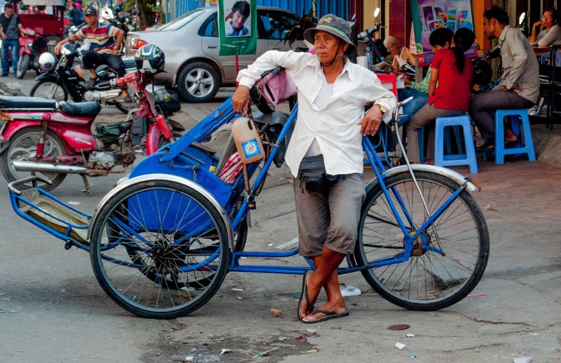 Xích lô tại Campuchia