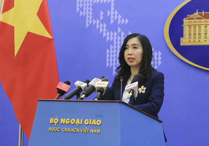 Người phát ngôn Bộ Ngoại giao Việt Nam đã nhiều lần lên tiếng bác bỏ yêu sách chủ quyền phi lý của Trung Quốc trên biển Đông