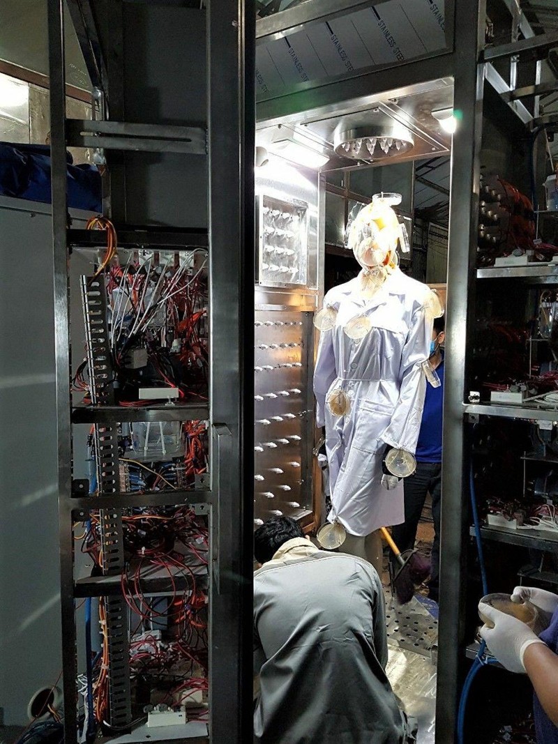 Thử nghiệm sản phẩm (ảnh: Viện công nghệ VinIT)