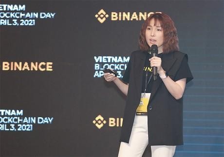 Bà Lynn Hoàng - Giám đốc Binance Việt Nam