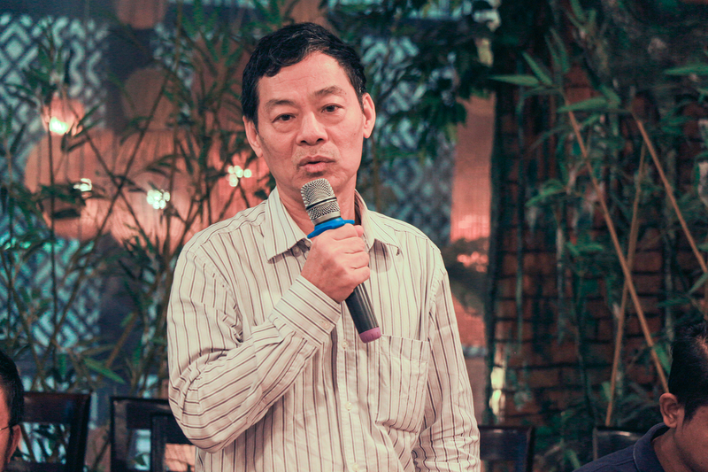 Ông Lê Nghiêm, nguyên Cục trưởng Cục quan hệ đối ngoại (Bộ Thông tin và Truyền thông) (ảnh: Văn Lâm)