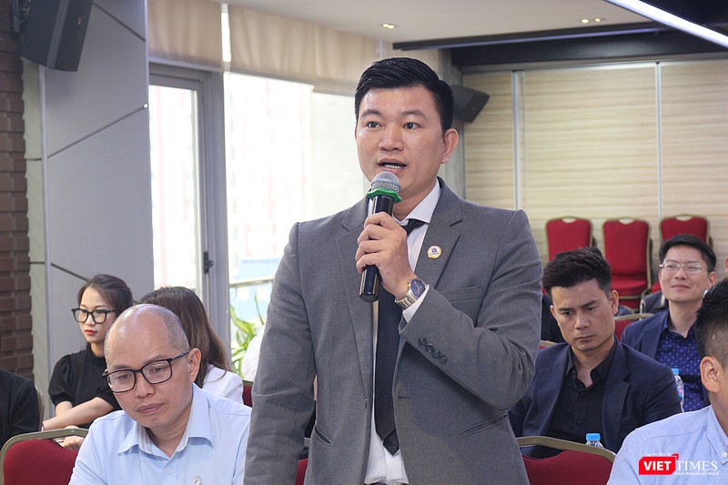 Ông Nguyễn Nghĩa Vượng - CEO Vibook, tân hội viên VDCA - nêu ra các lĩnh vực muốn hợp tác với các đơn vị trực thuộc Hội