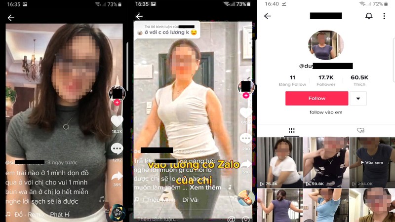 Đối tượng này câu kéo người dùng vào một nền tảng khác để thuận tiện trao đổi