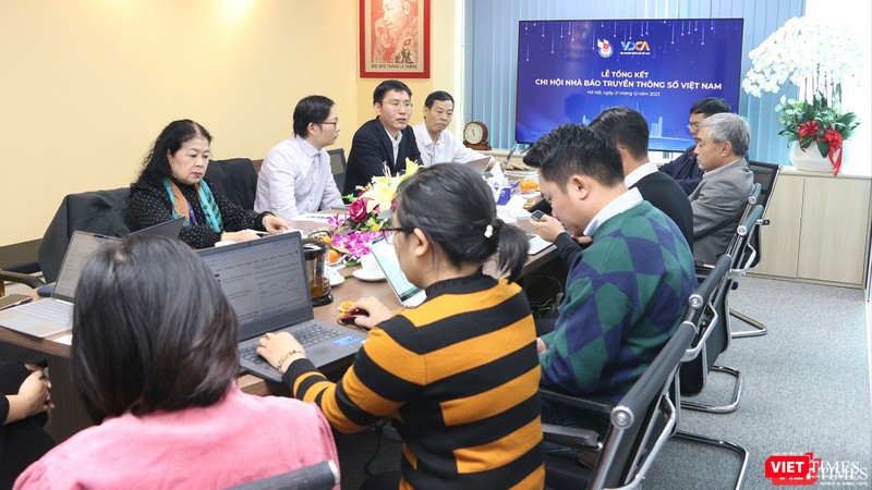 Chi hội Nhà báo Truyền thông số họp tổng kết hoạt động năm 2023 và triển khai nhiệm vụ 2024