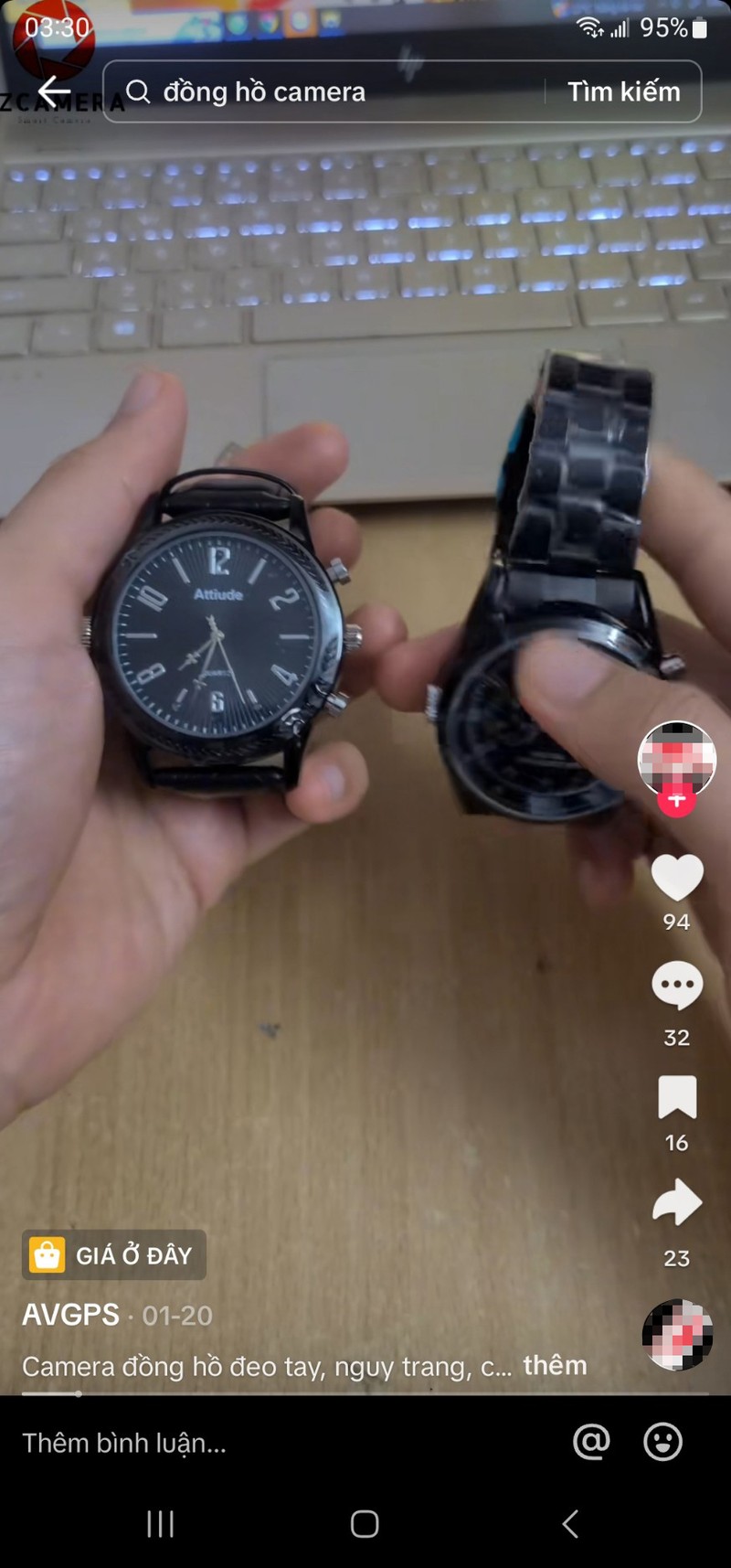 dong ho quay len ban tren tiktok shop.jpg