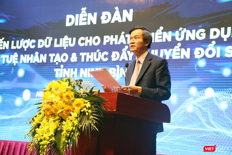 Ông Đoàn Minh Huấn - Bí thư tỉnh ủy Ninh Bình
