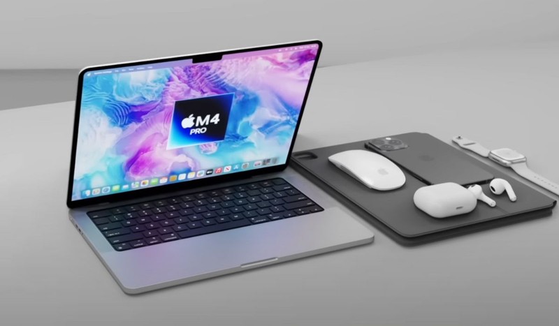 Chiếc Macbook Pro đời 2024 sử dụng chip M4 Pro vừa được Apple trình làng.