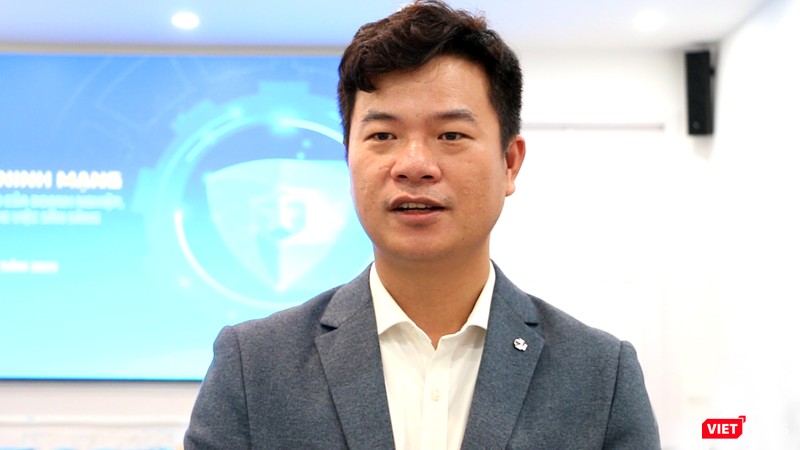 Thiếu tá Trần Trung Hiếu, Phó giám đốc Trung tâm An ninh mạng Quốc gia.