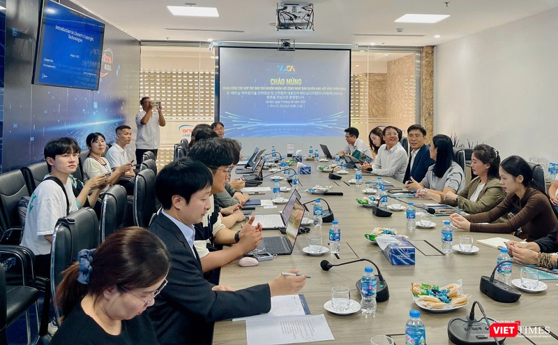 Đại diện VDCA làm việc với phái đoàn Hàn Quốc trong lĩnh vực bảo vệ bản quyền