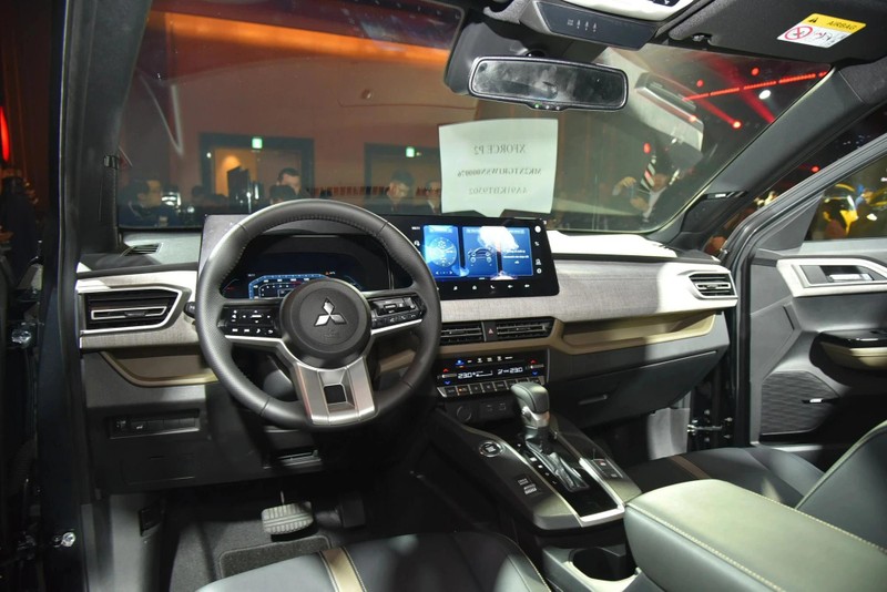 Nội thất Mitsubishi Xforce cũng được xem là rộng nhất phân khúc.