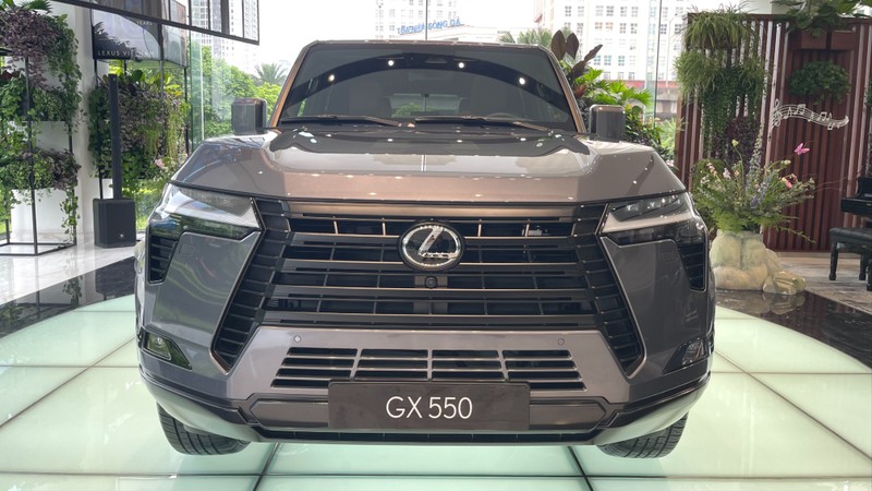 Lexus GX 550, mẫu SUV hạng sang chính thức ra mắt khách hàng Việt Nam với 2 phiên bản gồm GX 550 và GX550M, khác nhau chỉ ở cửa sổ trời. Hiện tại GX 550 là 6,25 tỉ đồng. Bản GX 550M có giá thấp hơn 50 triệu đồng. Động cơ của xe là loại 3.5 lít V6 tăng áp kép, số tự động 10 cấp và hệ dẫn động 4 bánh toàn thời gian.