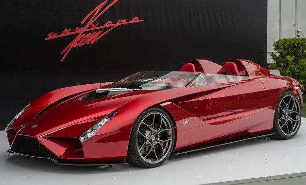 Chiếc xe được thiết kế bởi kỹ sư Ken Okuyama (Nhật Bản).