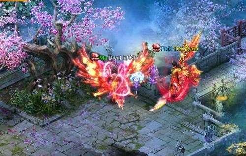 Hình ảnh trong game Thiên Thư Mobile.