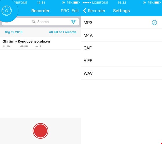 Dễ dàng ghi lại mọi thứ chỉ với một cú chạm. Ảnh: MINH HOÀNG