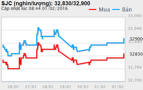 Giá vàng hôm nay (1/2): Vui như Tết! ảnh 1