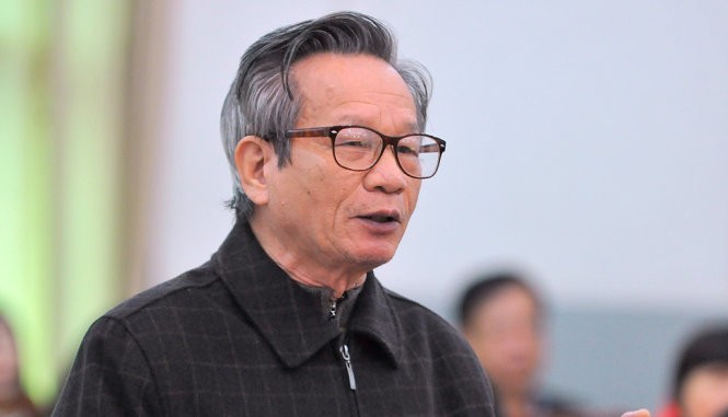 Ông Lê Truyền nêu ví dụ cơ quan Chủ tịch nước có 3 cán bộ chủ chốt (Chủ tịch nước, Phó chủ tịch nước, Chủ nhiệm Văn phòng Chủ tịch nước) nếu vào Quốc hội hết thì ai sẽ là người trực giải quyết công việc hàng ngày? - Ảnh: Hoàng Long