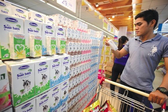 Năm 2015, Vinamilk dành hơn 6.000 tỉ đồng để chia cổ tức, tăng gấp rưỡi so với năm trước đó - Ảnh: Linh Phạm Năm 2015, Vinamilk dành hơn 6.000 tỉ đồng để chia cổ tức, tăng gấp rưỡi so với năm trước đó - Ảnh: Linh Phạm