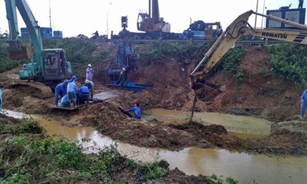 Cho đến nay, tuyến đường ống nước sạch sông Đà 1 đã bị vỡ 17 lần.