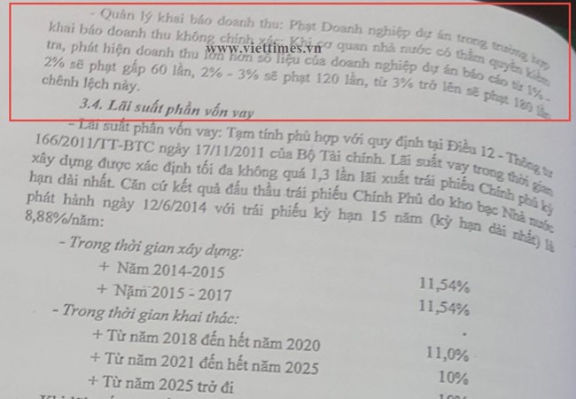 Trích Biên bản thương thảo, đàm phán hợp đồng Dự án đầu tư nâng cấp đường Pháp Vân – Cầu Giẽ.