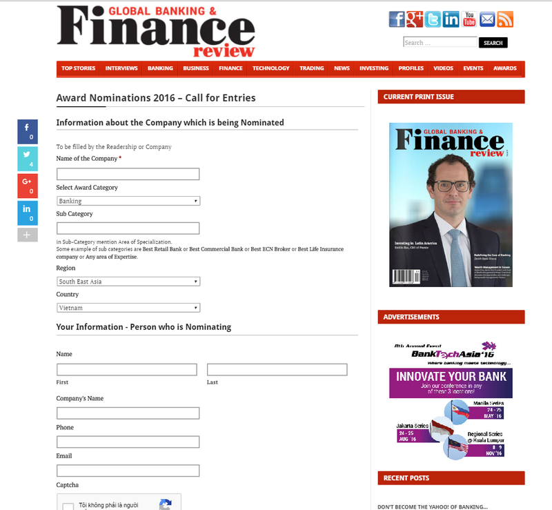 Có hay không chuyện ngân hàng Việt đi mua giải thưởng quốc tế? ảnh 8