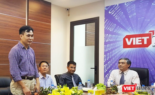 Chủ tịch Hội Truyền thông số VN chúc mừng VietTimes nhân ngày Báo chí Cách mạng ảnh 1