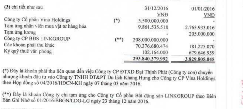 Những điều trông thấy từ BCTC mà LDG vừa công bố… ảnh 2