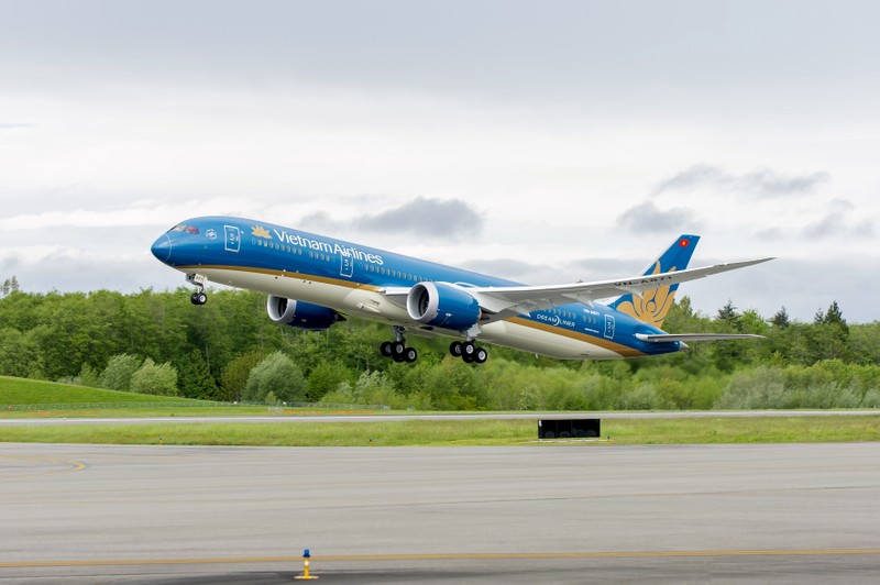 Vietnam Airlines báo lãi kỷ lục 2.800 tỷ đồng, giữ 60% thị phần nội địa. (Ảnh: VNA)
