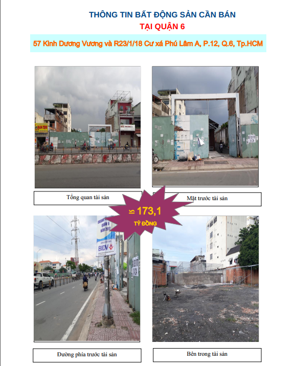 Thông tin chào bán của Sacombank. (Ảnh: STB)