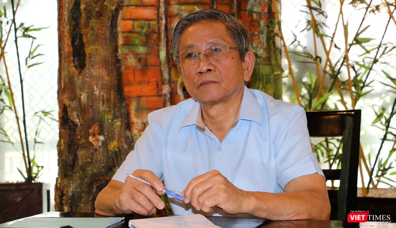 GS Nguyễn Minh Thuyết, Tổng Chủ biên Chương trình giáo dục phổ thông (ảnh: Đăng Khoa)