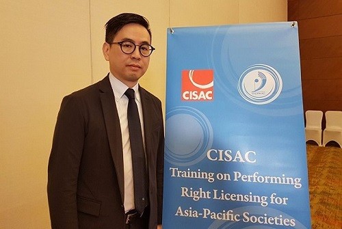 Ông Benjamin Ng - Giám đốc Khu vực châu Á - Thái Bình Dương CISAC đánh giá cao nỗ lực bảo vệ quyền tác giả của Việt Nam.