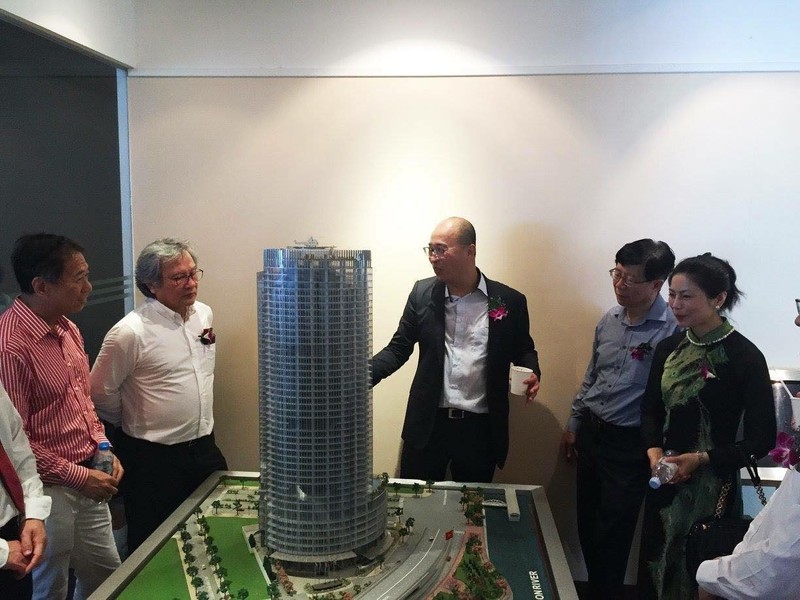 Tháp Saigon One Tower cũng được cho là trong "tầm ngắm" của Alpha King... (Ảnh: Internet)