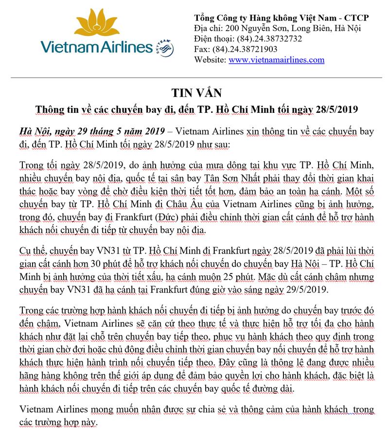 "Tin vắn" của VNA về sự việc. "Tin vắn" của VNA về sự việc.