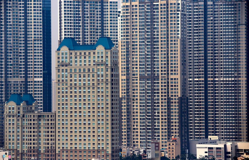 'Rung be tong' tai khu do thi xa hoa tren duong Nguyen Huu Canh hinh anh 8 