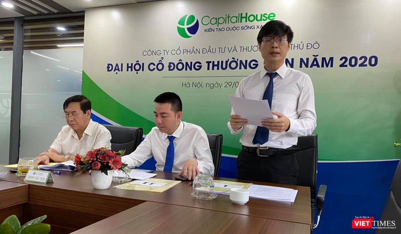 ĐHĐCĐ thường niên năm 2020 của CapitalHouse sáng 29/4/2020.