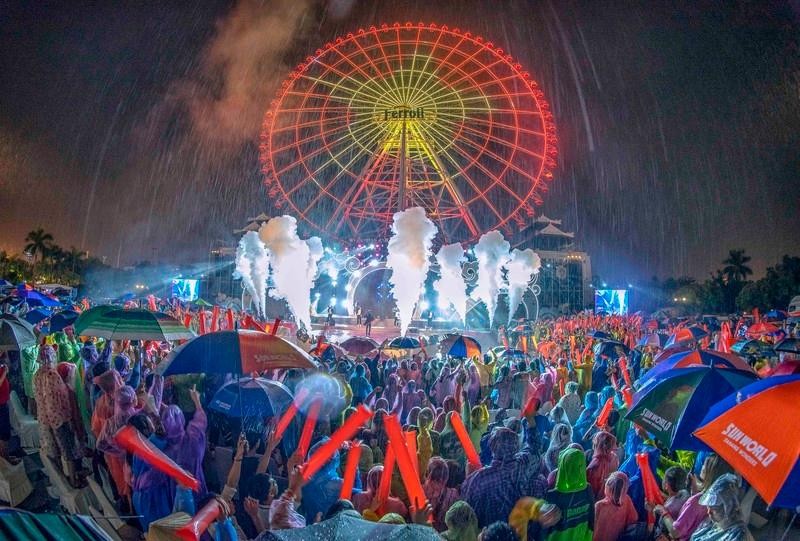 Đại nhạc hội “Take me to the Sun” sẽ được tổ chức tại Asia Park, Đà Nẵng ngày 9/7. Ảnh Sun Property