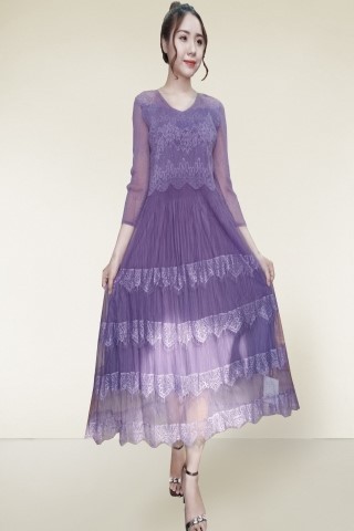 mẫu trang phục đầm xòe