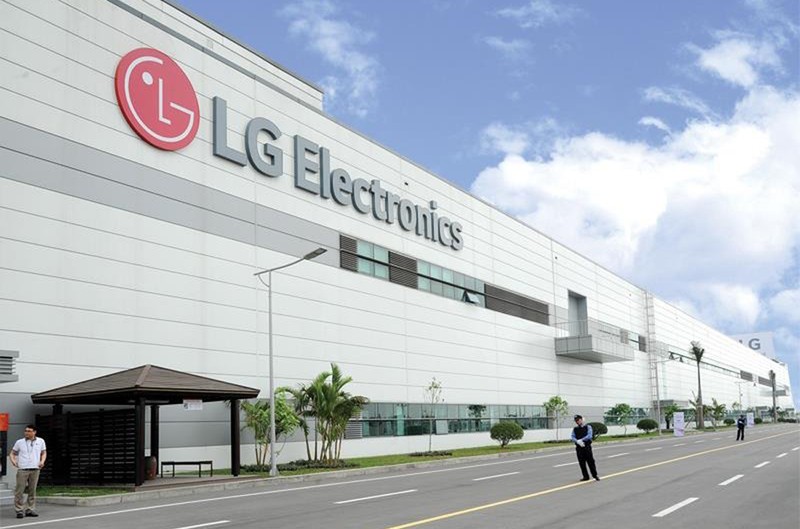 Nhà máy LG Electronics đặt tại KCN Tràng Duệ, Hải Phòng. Ảnh: LG Vietnam