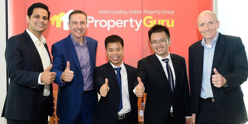 Ông Lê Xuân Trường (giữa) - Chủ tịch HĐQT Đại Việt Group (Nguồn: PropertyGuru)