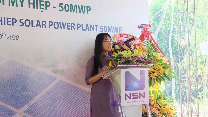 Bà Trần Thị Hương Hà - Tổng giám đốc NLTT VNV (Nguồn: nsn.vn)